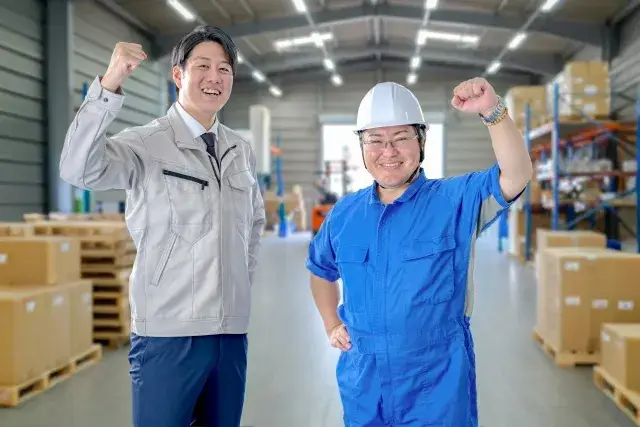 石灰製品の製造作業工員募集