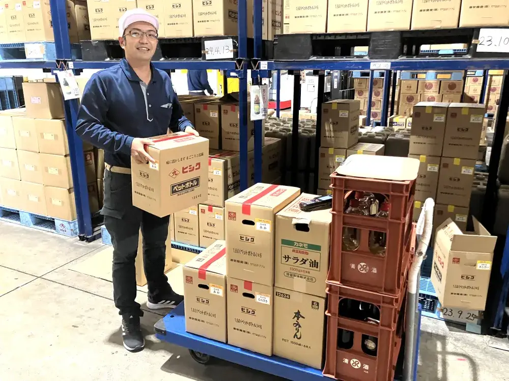 ルート配送・営業スタッフ募集！未経験大歓迎！