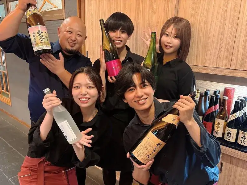 【金・土は時給1,200円～】週2日・１日3時間～OK／嬉しいまかない有／熊本の人気和風居酒屋でのホールスタッフ募集！