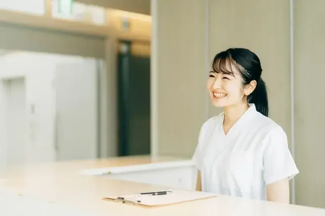【完全週休2日制・残業なし】受付・医療事務、積極採用中！未経験者大歓迎です