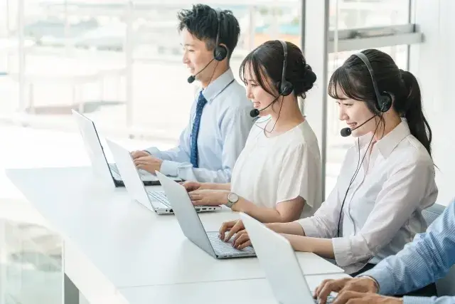 タクシー会社の電話オペレーター