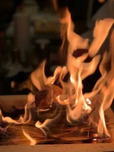 本格藁焼き料理もあります